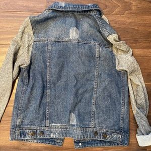 Denim Jacket with Hood
